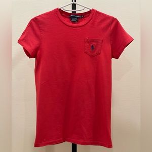 Ralph Lauren Crewneck, Short Sleeve Pocket T-Shirt